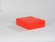 Red Folding Cardboard Gift Boxes Rectangle  Magnetic Closure Gift Box